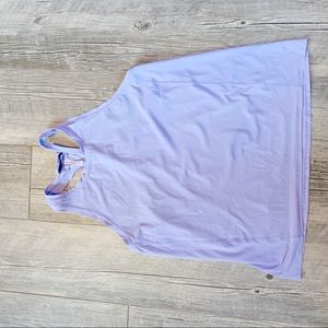 Athleta tank racerback cornflower blue